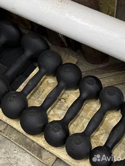 Гантели чугунные 5кг 4 кг