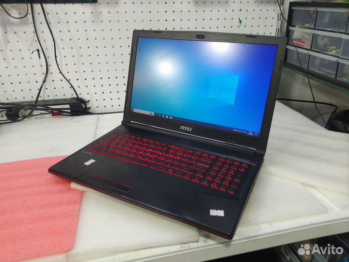Игровой ноутбук MSI i7/DDR4/SSD/IPS/1920*1080