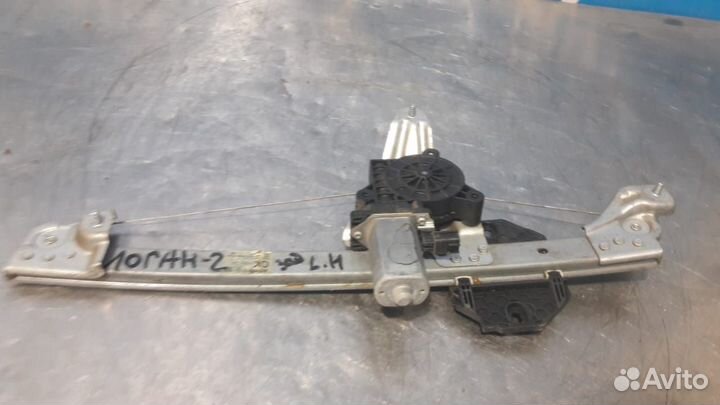 Стеклоподъемник Рено Логан 2 задний левый
