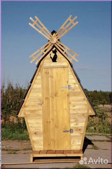 Дачный туалет домик XBR