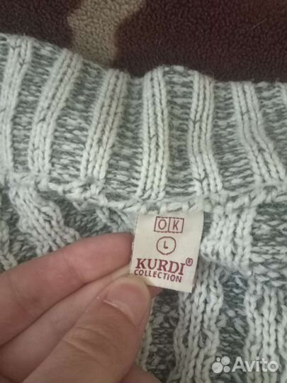 Вязанная кофта мужская