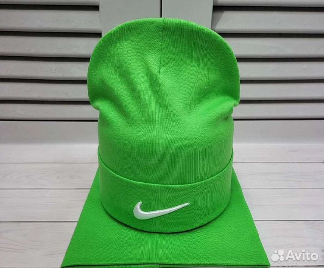 Шапка+снуд Nike весна-осень