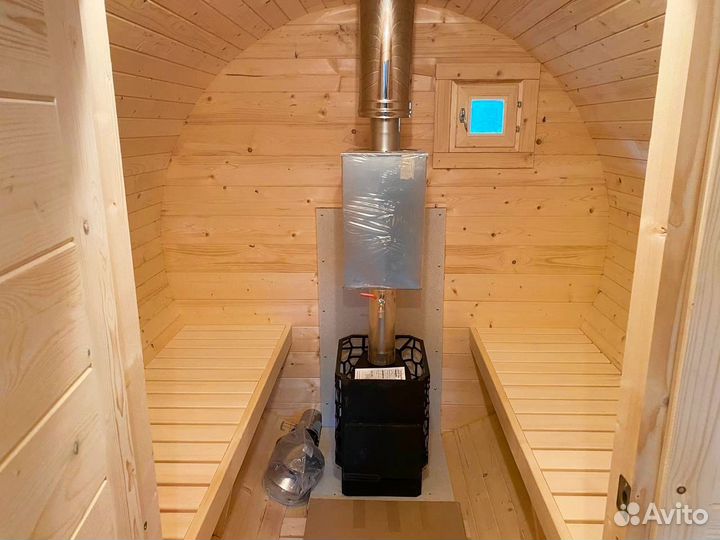 Баня бочка 4 метра