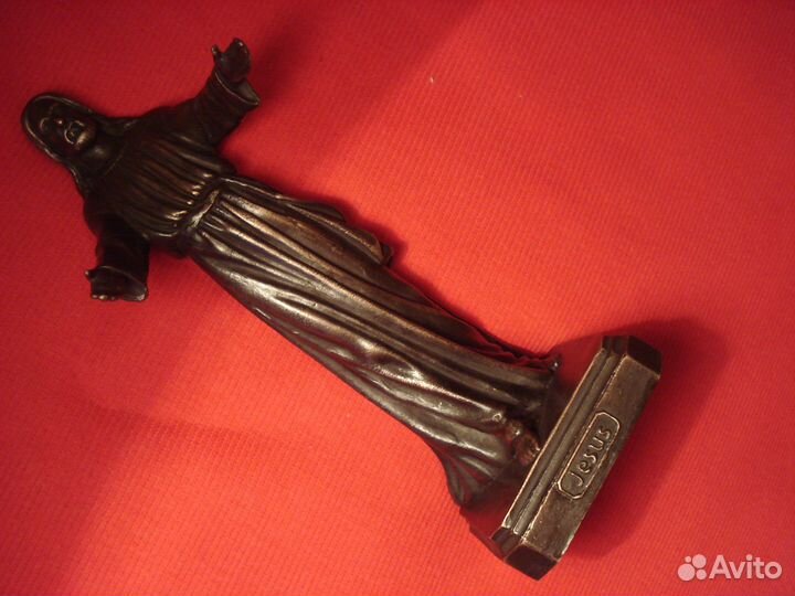 1920 г Иисус Христос Италия Рим Бронза Спаситель