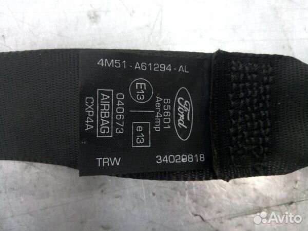 Ремень безопасности передний правый Ford Focus 2