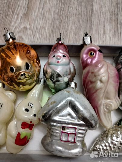 Новогодние игрушки СССР