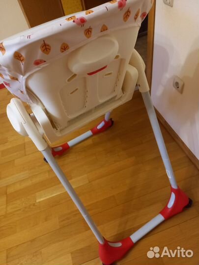 Стульчик для кормления chicco polly
