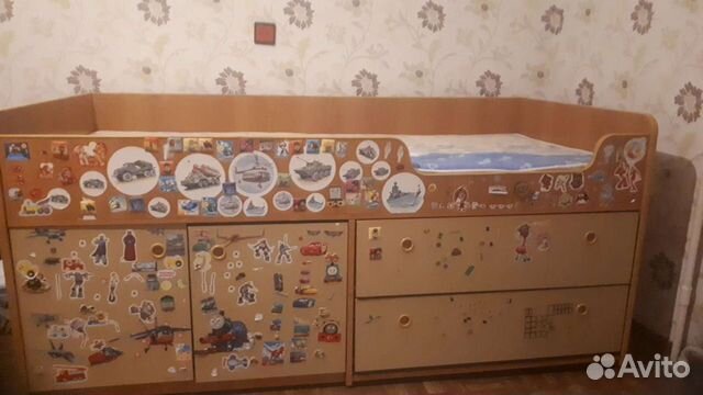 Детская кровать от 3 лет с матрасом