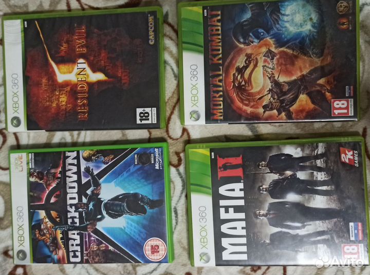 Диски на xbox 360