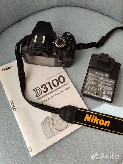 Камера Nikon D3100,объектив 18-105mm f/3,5-5,6 VR