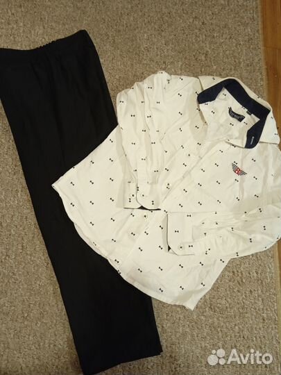 Комплект рубашка брюки 116