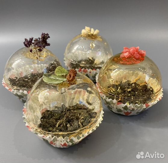 Чайные бомбочки большие, подарочный набор