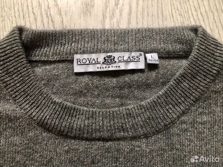 Свитер royal class, Оригинал, кашемир, шла, 52/54