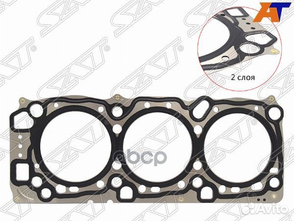 Прокладка гбц mitsubishi delica/pajero/montero