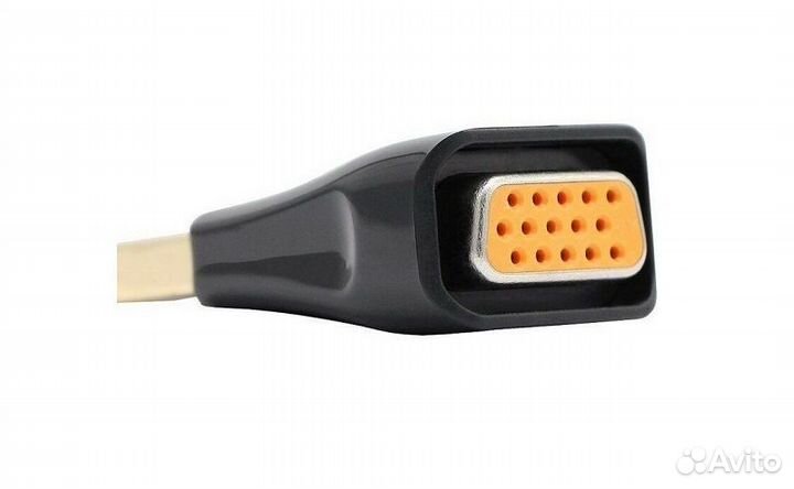 Переходник DP (M) - VGA(F) vcom (CA333)