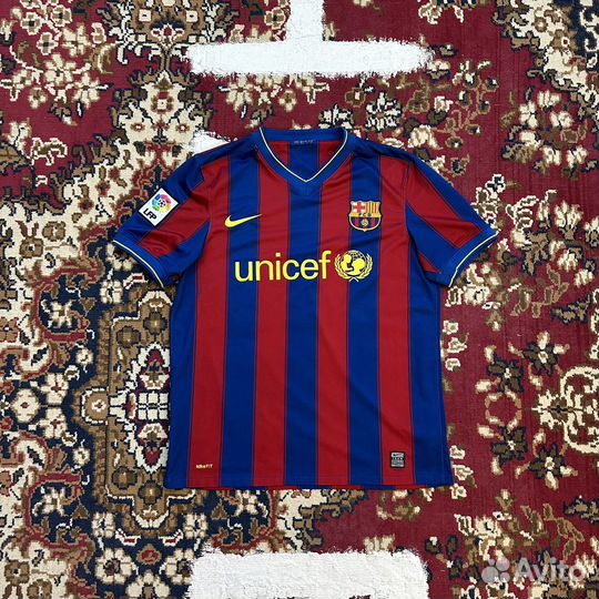 Футбольная Майка Nike Barcelona 2009 года