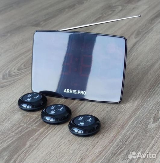 Комплект табло и кнопка вызова персонала