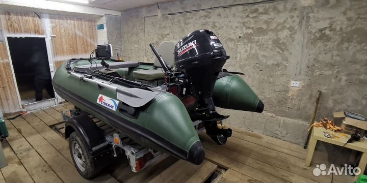 Stingray 320Al/Suzuki DF9.9BS/прицеп/эхолот