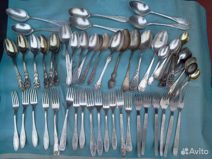 Вилки и ложки мнц и нержавейка СССР и многое друго