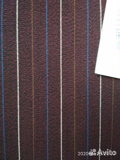 Новая прямая юбка в полоску, на подкладке