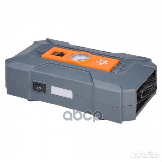 Компрессор master L пласт.корпус + фонарь, в су