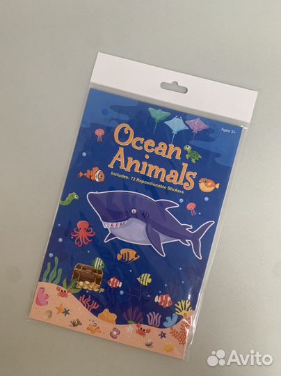 Многоразовые наклейки для малышей