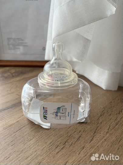 Соски бутылочные avent philips для густых смесей