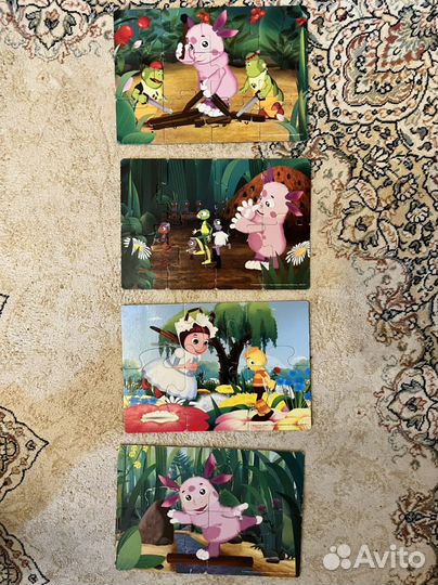 Пазлы лунтик