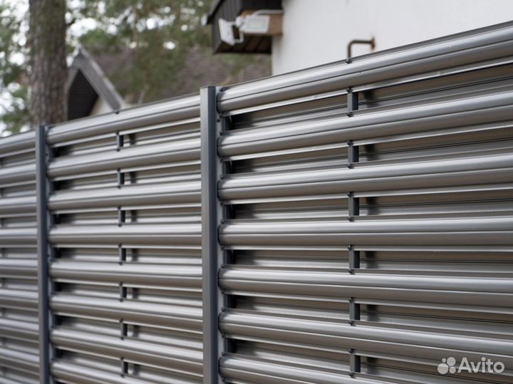 Металлический Штакетник Элипс / Ellipse