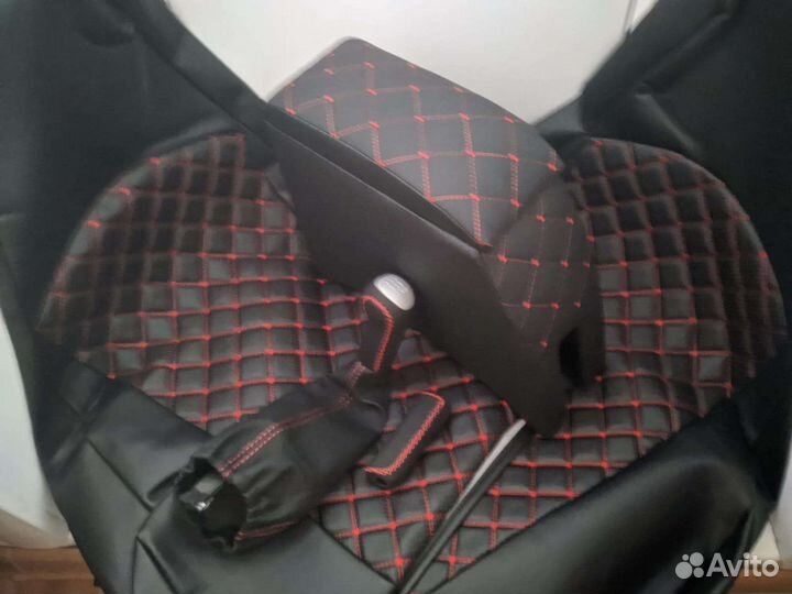 Ваз 2107 тюнинг набор салона экокожа