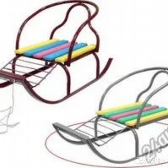 Санки детские новые