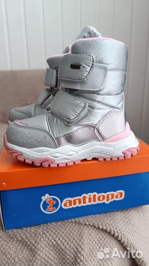 Сапожки для девочки зимние (мембрана)