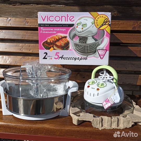 Аэрогриль Viconte VC-704, 12 л