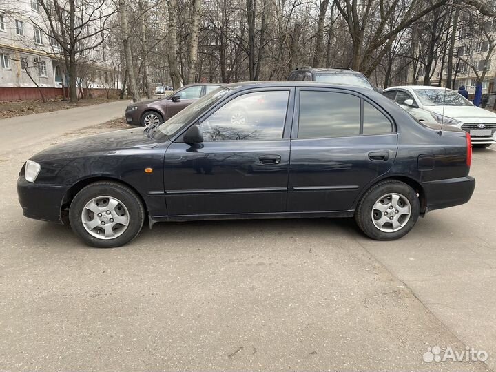 Hyundai Accent 1.5 МТ, 2008, 115 000 км