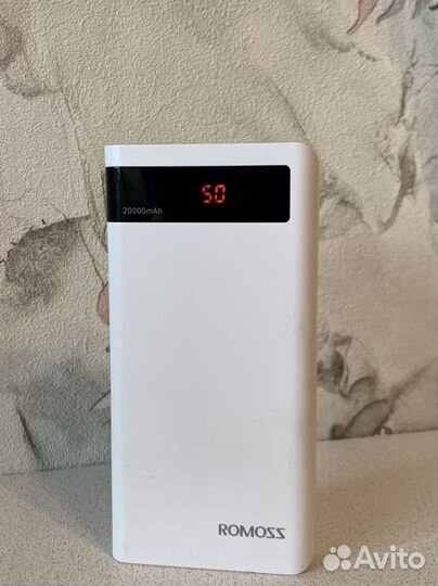 Повер банк (внешний аккумулятор) romoss sense 6P