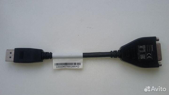 Display Port - DVI-D переходник, адаптер DP-DVI
