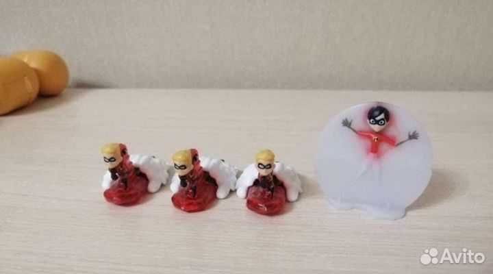 Игрушки киндер сюрприз суперсемейка 2