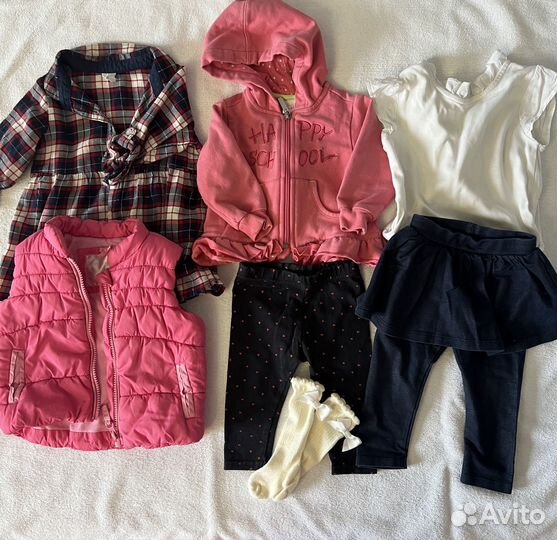 Фирменные Вещи пакетом 9-12 месяцев