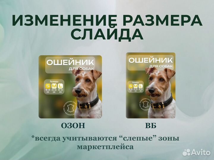 Дизай карточек товара для маркетплейсов