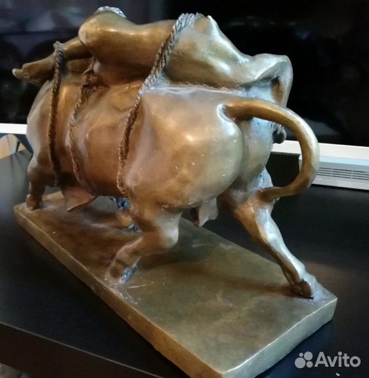 Скульптура (антик) бронза. (похищение Европы)