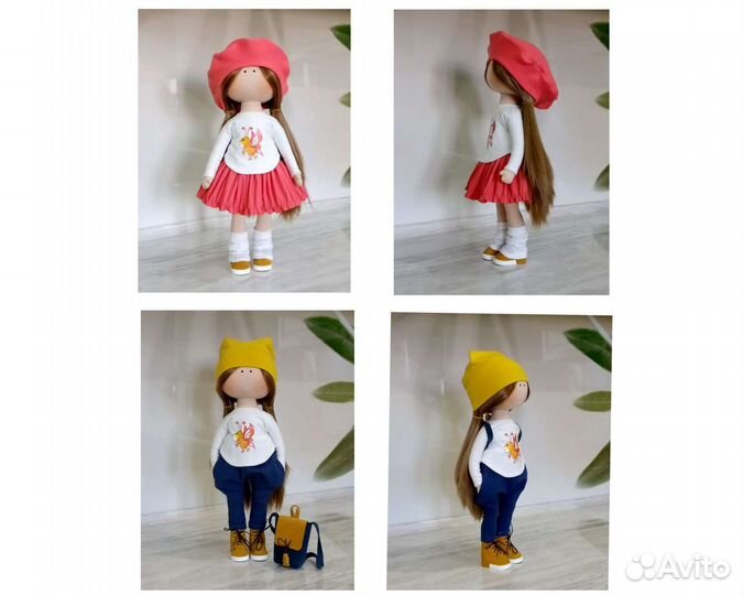 Интерьерная кукла ручной работы