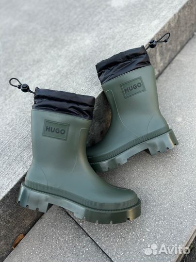 Женские резиновые сапоги boss