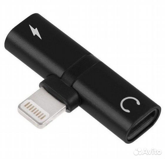 Адаптер-разветвитель 2 в 1 Lightning