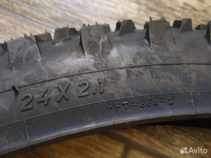 Зубастые шины Duro HFT-888 24x2.1 для велосипеда