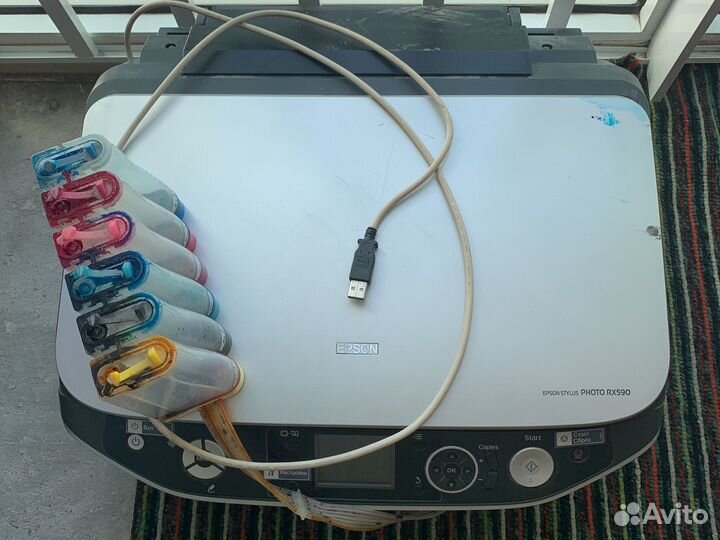 Цветной струйный мфу