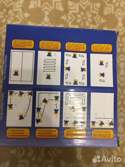 Магнитное устройство для чистки окон,стекла