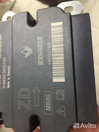 Эбу подушек безопасности Рено Логан