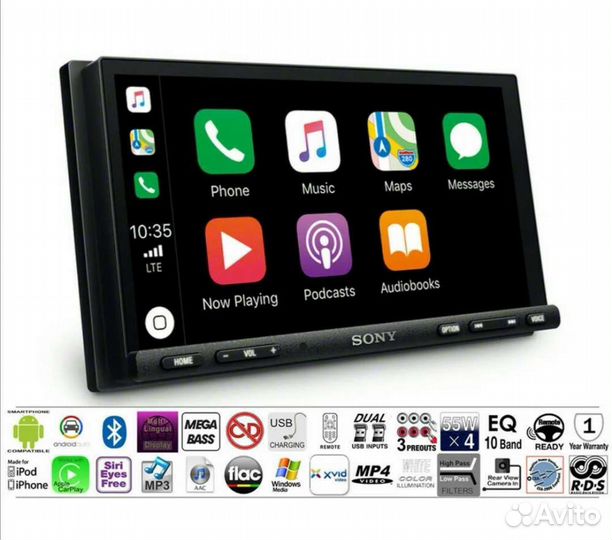 Мультимедийный ресивер Sony xav-ax7000