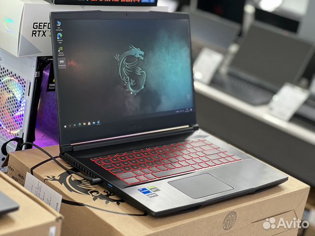 Новый MSI 144Hz Core i5 11400H GTX1650 Металл