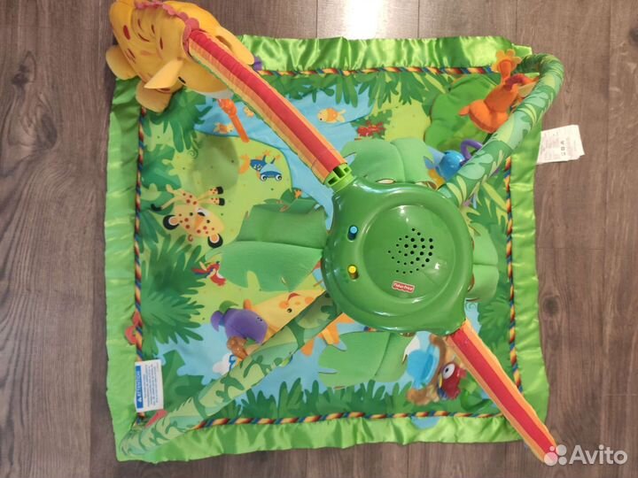 Развивающий коврик fisher price тропический лес